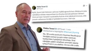 ”Putinin puudeli” – Pekka Toverin asiaton käytös herättää kummastusta somessa